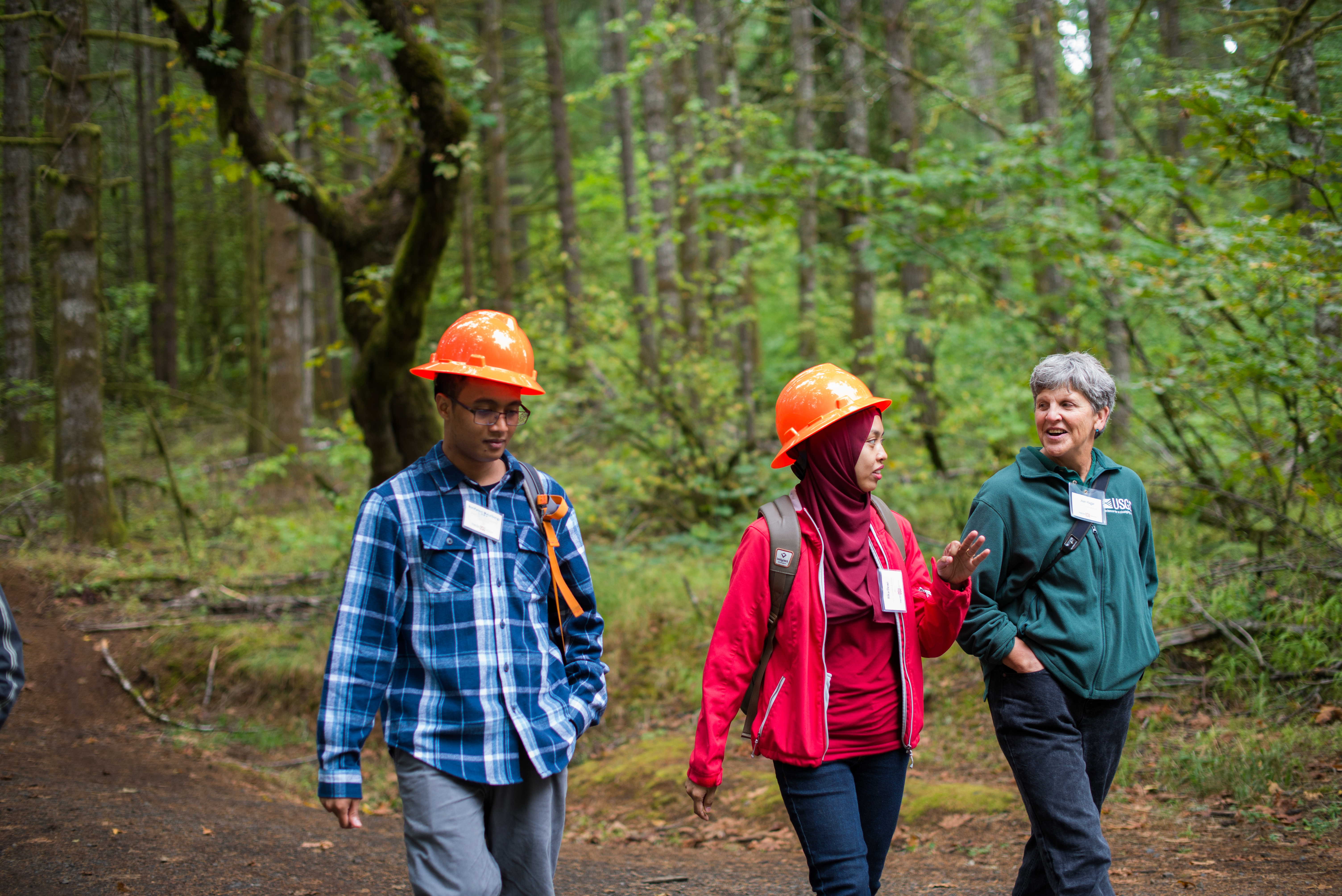 international students in Corvallis forest